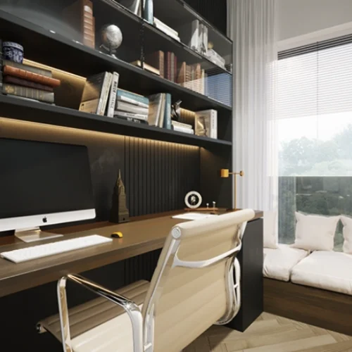 Retractable Mesh 2 StudyRoom